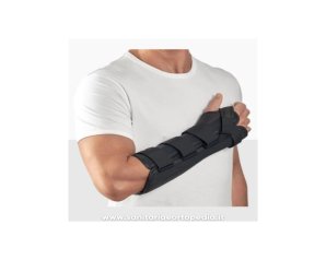 Manukeep M2 Tutore Polso Sinistro Misura 1 – Supporto Ortopedico per Tunnel Carpale, Tendinite e Distorsioni