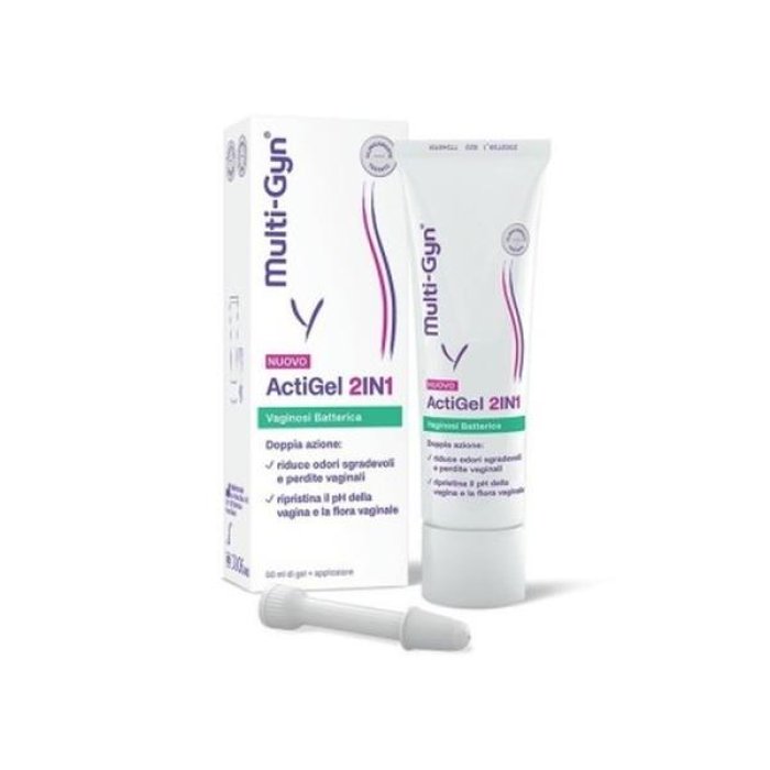 Multi Gyn ActiGel 2 in 1 Gel per Vaginosi Batterica 50 ml