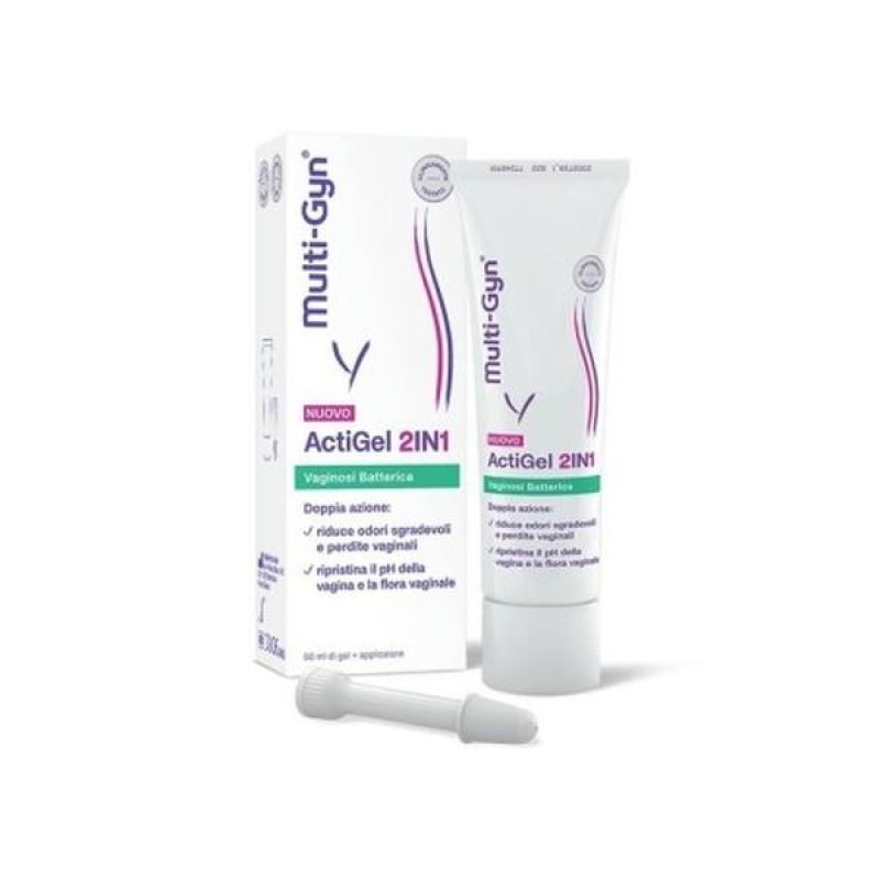 Multi Gyn ActiGel 2 in 1 Gel per Vaginosi Batterica 50 ml