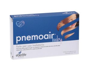 Pnemoair Baby soluzione inalatoria per aerosol bambini 10 fiale da 5 millilitri