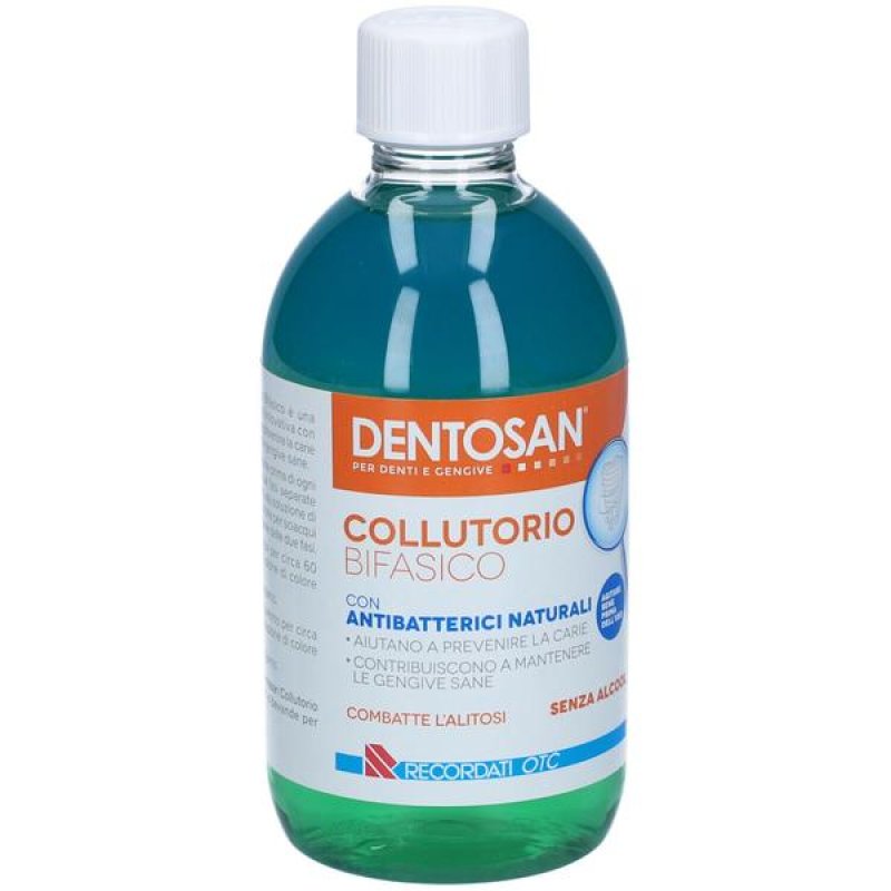 Dentalvit collutorio 500 ml - collutorio antibatterico per igiene orale e alito fresco