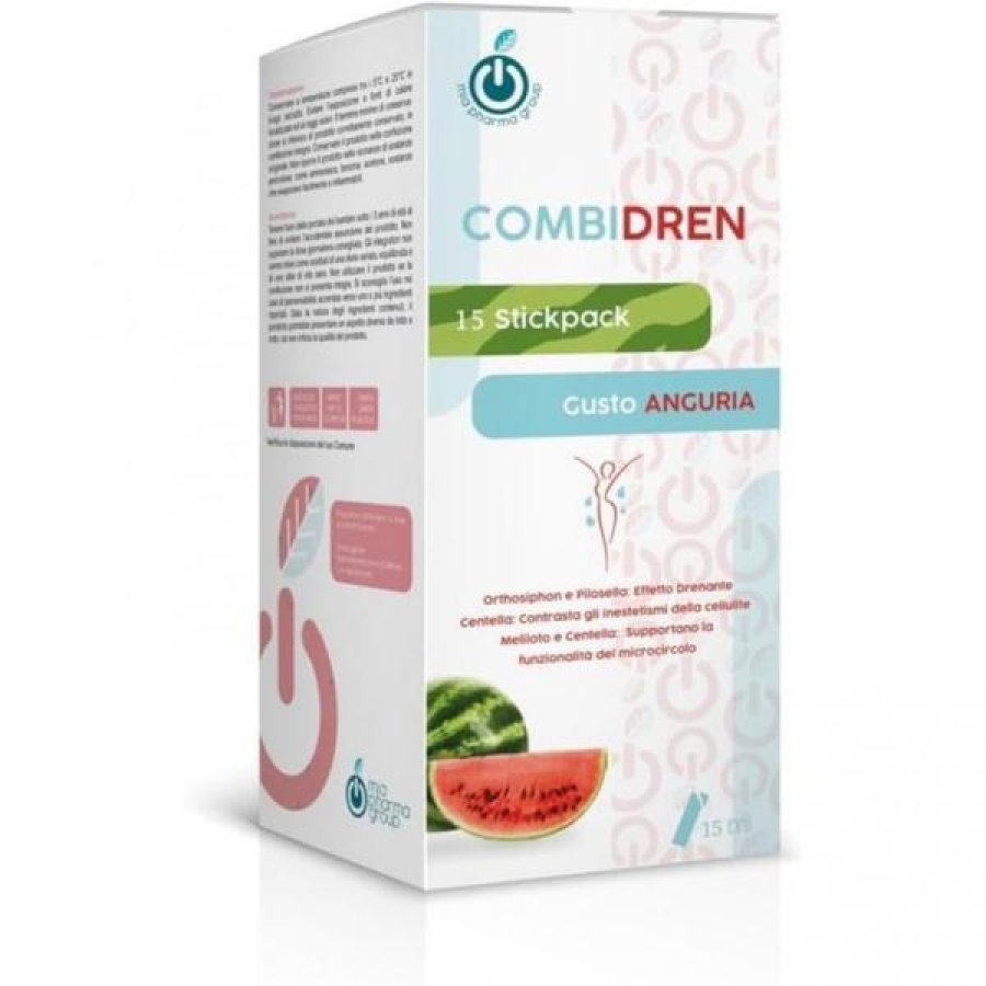 Combidren Integratore Drenante e Depurativo in StickPack – 15 Bustine Monodose Solubili per Gambe Leggere e Benessere del Microcircolo Combidren Integratore Drenante e Depurativo in StickPack – 15 Bustine Monodose Solubili per Gambe Leggere e Benessere del Microcircolo