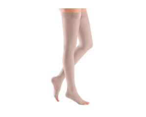 Calza Elastocompressiva Medicale Medi in Cotone Classe Uno con Reggicalze Taglia 3 – The Perfect Support and Comfort