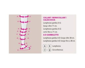Calze a compressione medicale Medi in cotone gambaletto classe 2 unisex per vene varicose e gambe gonfie