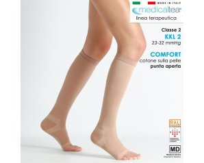 Medi KL2 cotone reggicalze taglia L3 - calze elastiche medicali a compressione graduata