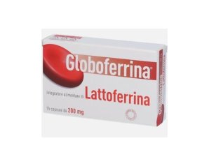 Alfasigma Globoferrina Integratore di Lattoferrina 200 mg 15 Capsule