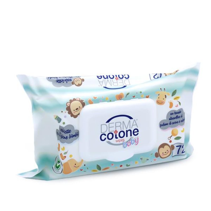 Dermacotone Baby Salviette Detergenti Delicate alla Camomilla 72 Pezzi Dermacotone Baby Salviette Detergenti Delicate alla Camomilla 72 Pezzi
