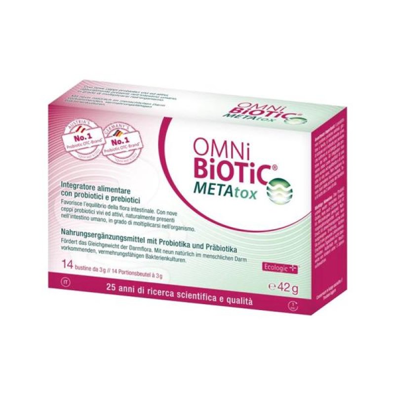 Institut Allergosan Gmbh Omni Biotic Metatox Mx 14 Bustine Da 3 G Institut Allergosan Gmbh Omni Biotic Metatox Mx 14 Bustine Da 3 G