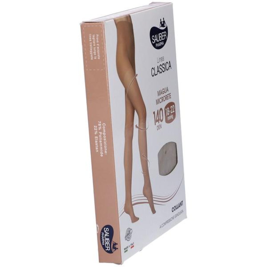 Sauber Jolie QSK 140 rosa L/XL - collant fashion contenitivo per silhouette e benessere delle gambe Sauber Jolie QSK 140 rosa L/XL - collant fashion contenitivo per silhouette e benessere delle gambe