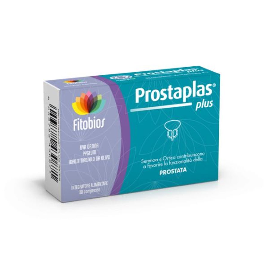 Fitobios Prostaplas Plus Integratore Alimentare per la Prostata e la Funzionalità Urinaria 30 Compresse Fitobios Prostaplas Plus Integratore Alimentare per la Prostata e la Funzionalità Urinaria 30 Compresse