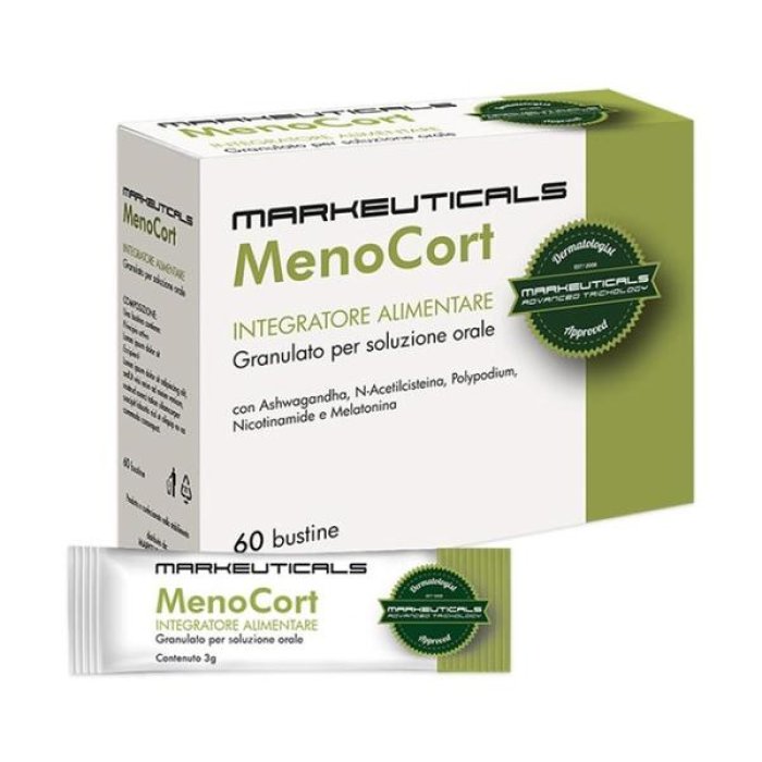 Markeuticals Menocort Integratore Alimentare 60 Bustine Markeuticals Menocort Integratore Alimentare 60 Bustine