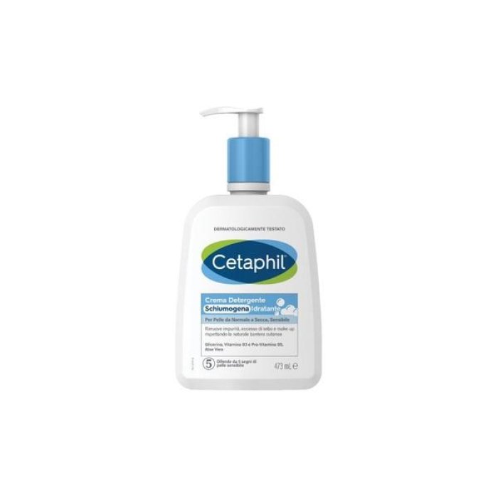 Cetaphil Crema Detergente Schiumogena Idratante Pelle Normale Secca 236ml Cetaphil Crema Detergente Schiumogena Idratante Pelle Normale Secca 236ml
