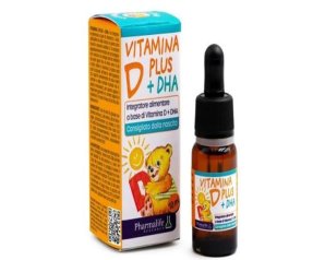 Vitamina D Plus + DHA 10 ml - integratore di vitamina D e omega 3