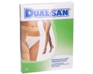 Dualsan Monocollant Plus Classe 1 a Compressione Graduata per Insufficienza Venosa e Gambe Gonfie