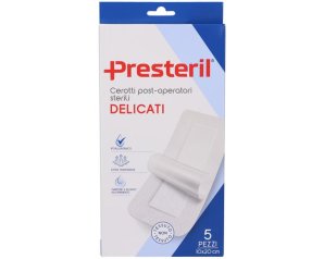 Presteril Cerotto Skin Post Operatorio 10 x 20 centimetri sterile ipoallergenico per medicazioni chirurgiche delicate
