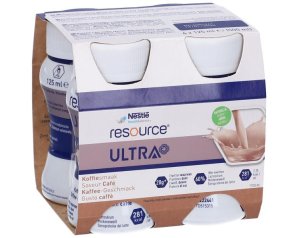 Resource Ultra+ caff? 4 bottiglie - bevanda nutrizionale iperproteica gusto caffè