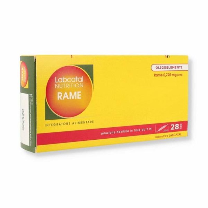 Labcatal Nutrition Rame 28 fiale - integratore di rame in fiale orali