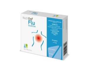 Nutridef Flu Integratore per le Difese Immunitarie 18 Bustine da 3 g contro Influenza e Raffreddore