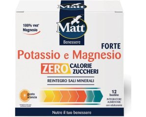 Matt Potassio Magnesio concentrato 100 g - integratore di sali minerali potassio e magnesio
