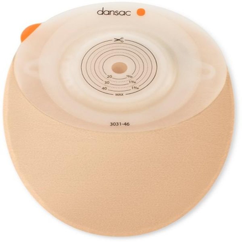 Dansac Sacca per Urostomia a Tre Pezzi 15-55 mm &ndash; Sacca di Raccolta Urostomica Adattabile