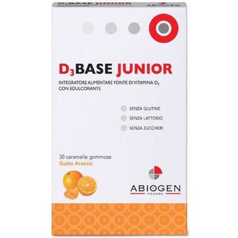 JUNIOR D3 Gtt 30 ml Integratore Vitamina D3 per Bambini in Gocce Orali JUNIOR D3 Gtt 30 ml Integratore Vitamina D3 per Bambini in Gocce Orali