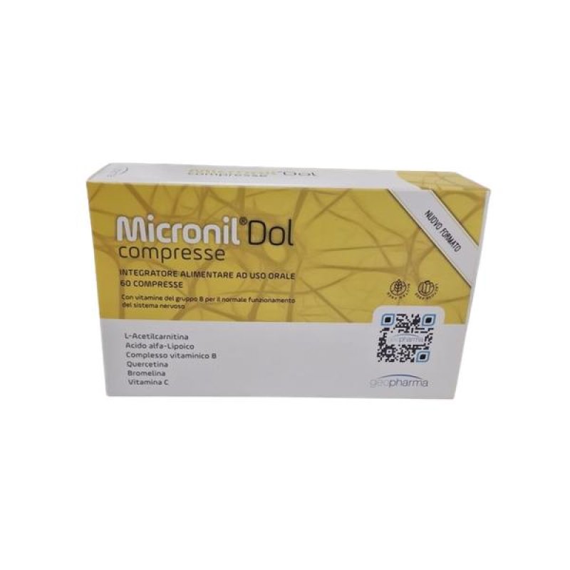 Micronil Dolore 60 Compresse Integratore per Dolori Articolari e Muscolari a Base di Palmitoiletanolamide