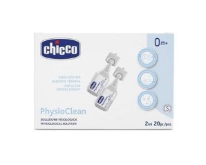 Physioclean Soluzione Isotonica Nasale 10 Fiale da 2 Millilitri per Igiene Quotidiana del Naso di Neonati e Bambini