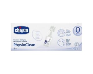 Physioclean soluzione isotonica 10 flaconcini 5 ml - lavaggi nasali per bambini e neonati
