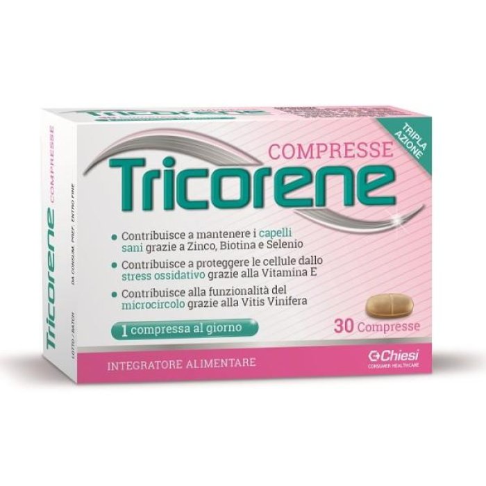 Tricorben 30 compresse - integratore per benessere di capelli e unghie Tricorben 30 compresse - integratore per benessere di capelli e unghie
