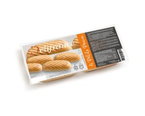 Panini 250 g Pane Morbido per Sandwich e Hamburger confezione da 4 Panini