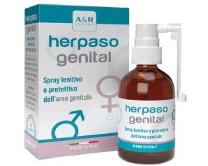 Herpaso Genital Crema Intima Lenitiva 50 ml | Trattamento Delicato per Irritazioni e Rossori della Zona Genitale