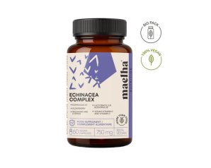 Maelha Nutr Echinacea Integratore 60 Capsule per Difese Immunitarie e Benessere delle Vie Respiratorie