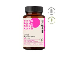 Maelha Nutr Vitex Agnus Castus 60 Capsule Integratore Naturale per Equilibrio Ormonale e Ciclo Mestruale Regolare the