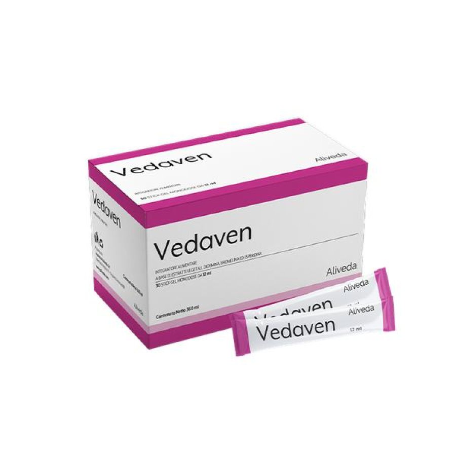 Vedaven 60 capsule - integratore per circolazione venosa e gambe pesanti Vedaven 60 capsule - integratore per circolazione venosa e gambe pesanti