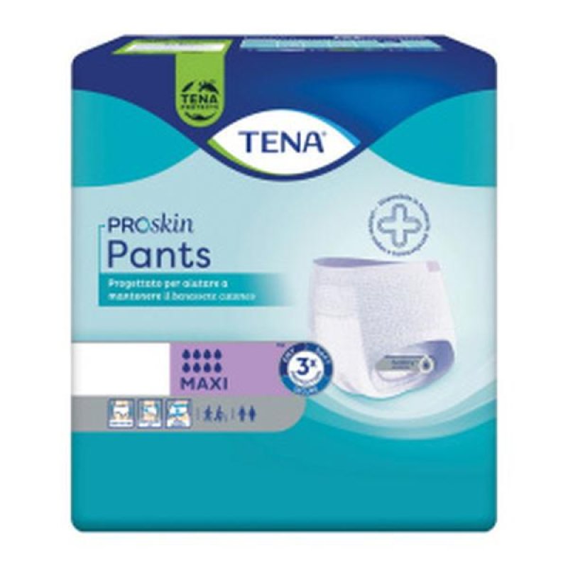 TENA Pants Maxi Pannoloni a Mutandina per Incontinenza Taglia S Assorbenza Extra Confezione da 10 Pezzi TENA Pants Maxi Pannoloni a Mutandina per Incontinenza Taglia S Assorbenza Extra Confezione da 10 Pezzi