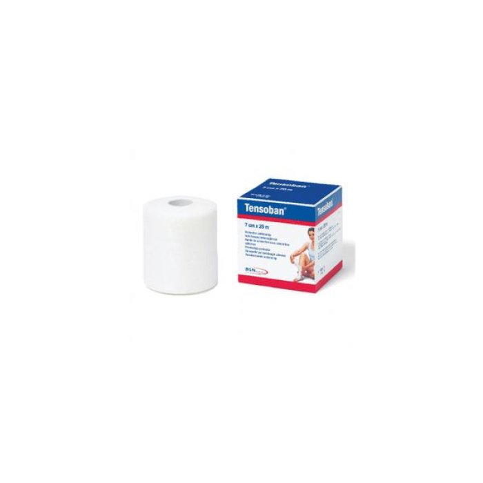 Actimove Tensob salvapelle 7cm x 20 m - benda elastica di fissaggio salvapelle