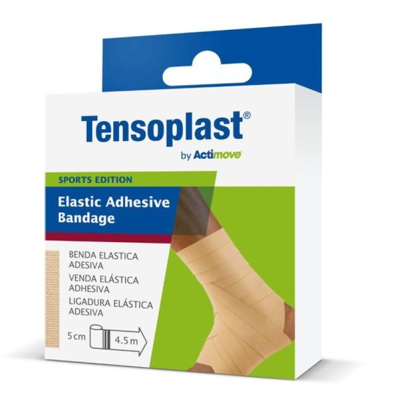 Actimove Tensopl elastico 5cm x 4,5 m - benda elastica autoadesiva Actimove Tensopl elastico 5cm x 4,5 m - benda elastica autoadesiva