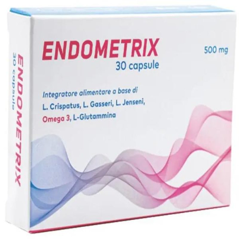 Endometrix 30 Capsule Integratore per il Benessere del Ciclo Mestruale e dell&rsquo;Equilibrio Ormonale Femminile
