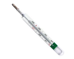 F Care termometro ecologico al gallio - termometro senza mercurio al gallio