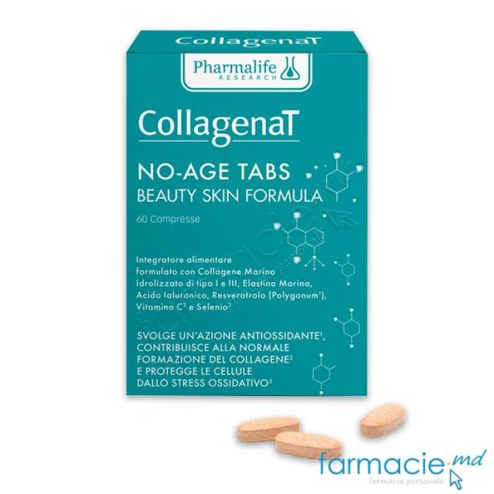 Collagenat No Age Tabs Integratore Anti Age al Collagene Marino 60 Compresse Collagenat No Age Tabs Integratore Anti Age al Collagene Marino 60 Compresse