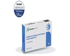 Test combo Covid/Influenza autodiagnosi SF+ - autotest rapido combinato Covid-19 e influenza