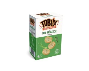Toblix Snack Salato Gusto Pomodoro e Basilico 130 Grammi