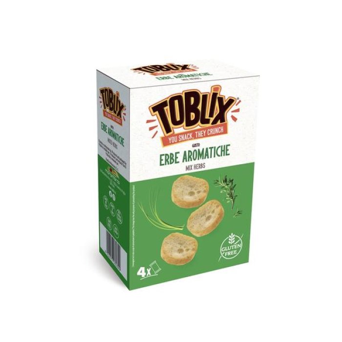 Toblix Caramelle Nice Gusto Mix Erbe 130 g &ndash; Caramelle alle Erbe dal Gusto Intenso e Naturale