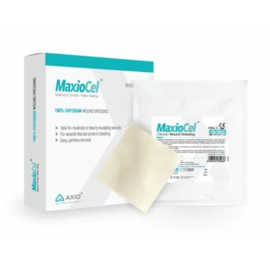 MAXIOCEL Med.Fibr.Chit.10x10 MAXIOCEL Med.Fibr.Chit.10x10