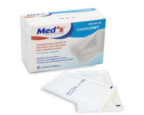 Garza F Care TNT 18x40 cm 12 pezzi - garze in tessuto non tessuto per medicazione