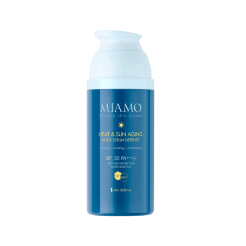 Miamo Skin Defense - Heat & Sun Aging Body Serum Defense Siero Solare Corpo SPF50 PA+++, 100ml Miamo Skin Defense - Heat & Sun Aging Body Serum Defense Siero Solare Corpo SPF50 PA+++, 100ml