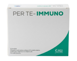 Per Te Immuno Integratore Immunitario 20 Bustine – Supporto per le Difese Immunitarie con Vitamine e Minerali