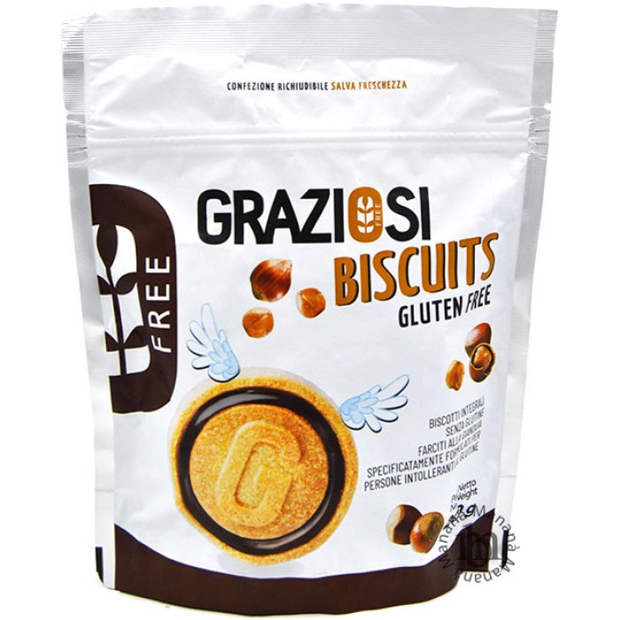 Crunchy Biscuits Senza Glutine 200 g Laboratorio Graziosi Crunchy Biscuits Senza Glutine 200 g Laboratorio Graziosi