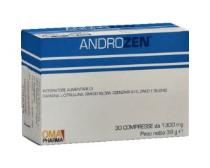 Androzen 30 compresse integratore naturale per la salute sessuale e il benessere uro-genitale maschile