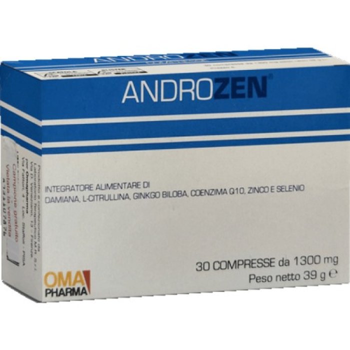 Androzen 30 compresse integratore naturale per la salute sessuale e il benessere uro-genitale maschile Androzen 30 compresse integratore naturale per la salute sessuale e il benessere uro-genitale maschile